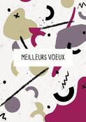 Graphisme abstrait pour c&eacute;l&eacute;brer 2026